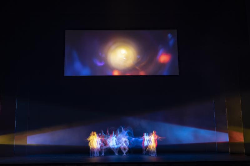 Photo: The Dante Project, Act Three. The Royal Ballet ©2021 ROH. Photograph by Andrej Uspenski. Courtesy of Marian Goodman Gallery, Paris.