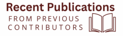 April/May/June 2025 Contributor Publications