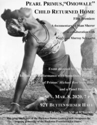 Pearl Primus, “Omowale,” Child Returned Home