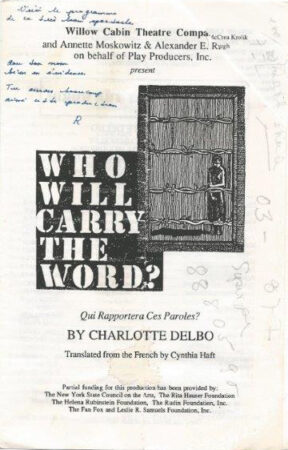 Feature image for Rosette Lamont: A Remembrance