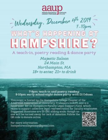 Feature image for Teach-in, Poetry, and Dance Party